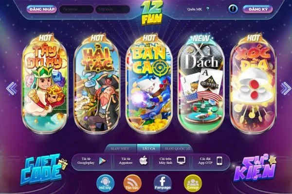 12Fun - Cổng game bài đổi thưởng siêu phẩm 12fun-3