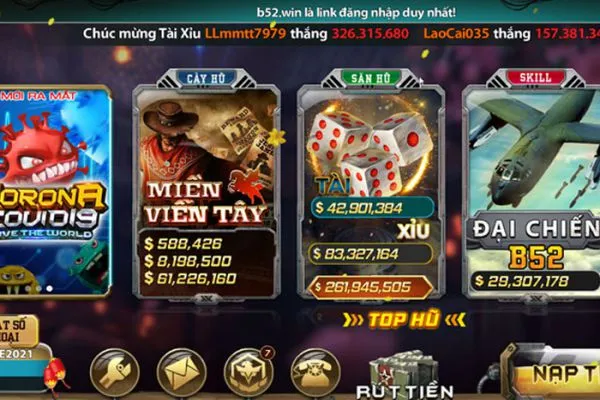 B52 Club - Sân chơi giải trí hấp dẫn mọi thời đại cổng game uy tín b52 club
