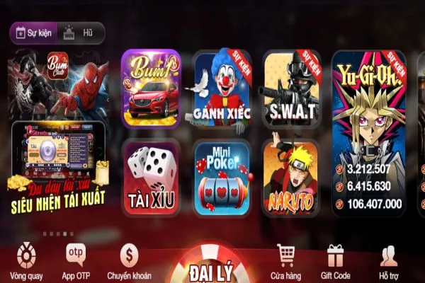 Bum Club - Khám phá game đổi thưởng tại thị trường Việt bum-club-2
