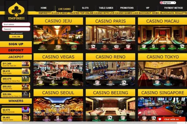 Empire777 – Cổng game bài giải trí hay bậc nhất hiện nay empire777-2