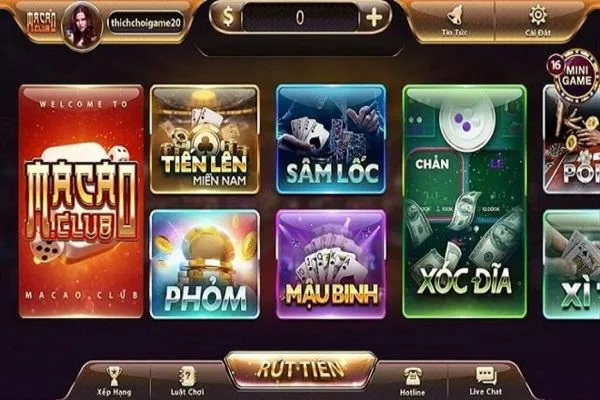 Macau Club - Nóng nhất 2023 với hệ thống game đổi thưởng hay macau-club-2