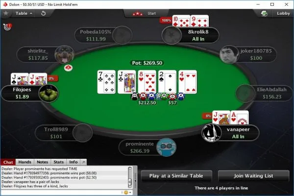 PokerStars - Cổng game bài online đẳng cấp bậc nhất pokerstars-3