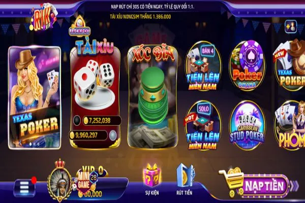 RIK VIP - Tìm hiểu game bài số 1 hiện nay rikvip-3