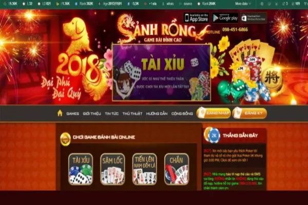 Sảnh Rồng - Vua game bài 52 lá hấp dẫn nhất sanh-rong-1