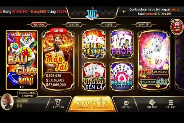 Vic win - Cổng game bài hàng đầu Việt Nam vic-win-2