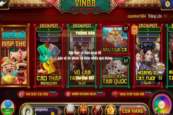 Vin88 - Cổng game bài online đổi thưởng hoàng gia 2022 vin88-2