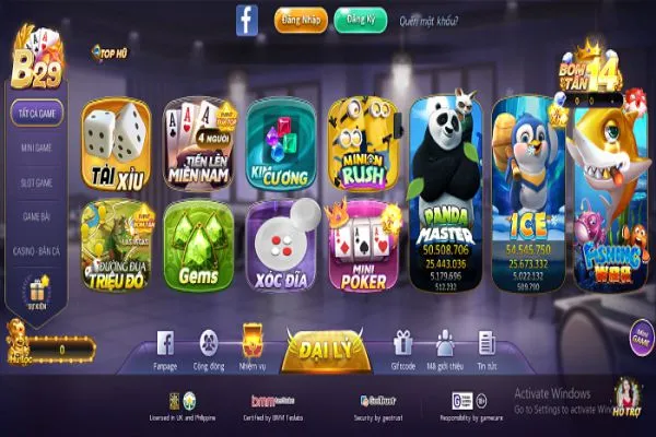 B29 Club - Game bài đổi thưởng bằng thẻ cào duy nhất b29-club-2