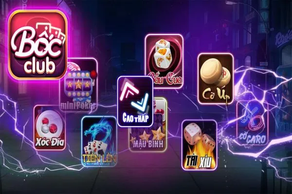 Boc Club - Cổng game đánh bài Việt uy tín hàng đầu boc-club-1