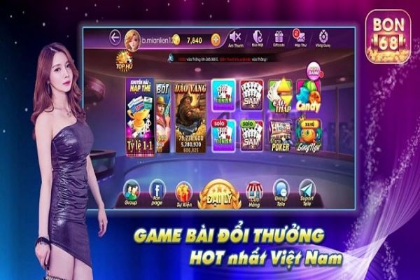 Bon68 Club - Review sân chơi game bài huyền thoại đỉnh cao bon68-club-1