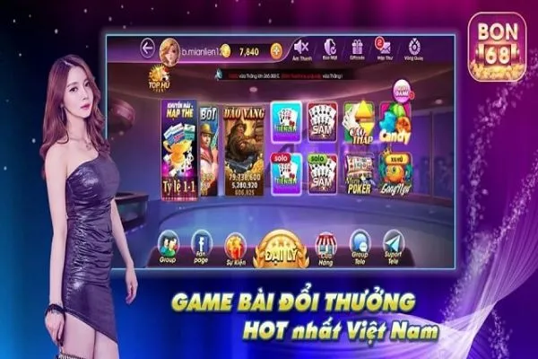 Bon68 Club - Review sân chơi game bài huyền thoại đỉnh cao bon68-club-1