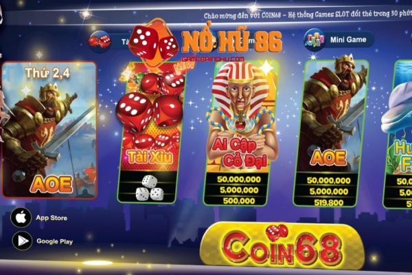 Coin68 Club - Nhà cái game bài uy tín về nạp rút coin68-club-2