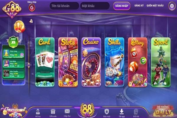 G88 - Tìm hiểu chi tiết về cổng game bài đổi thưởng bậc nhất g88-2