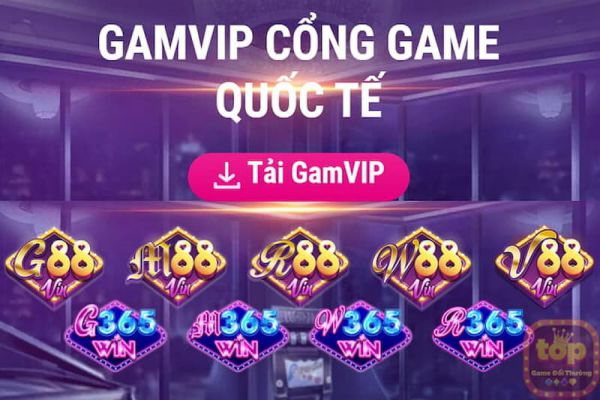 Gamvip - Giới thiệu cổng game bài đổi thưởng quốc tế 2022 gamvip-1