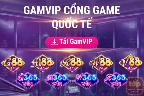 Gamvip - Giới thiệu cổng game bài đổi thưởng quốc tế 2022 gamvip-1