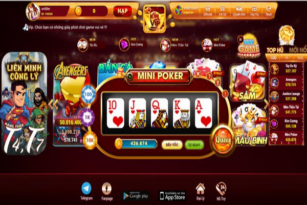 KimVip Top - Khám phá cổng game bài hiện đại kimvip-top-2