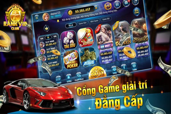 RankVip - Review chi tiết về sân chơi đánh bài có giá trị trả thưởng lớn hiện nay rankvip-3