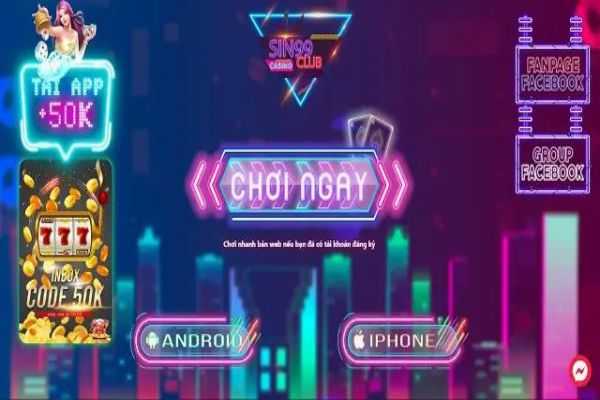 Sin99 Club - Nhà cái cá độ, game bài uy tín nhất 2023 sin99-club-3