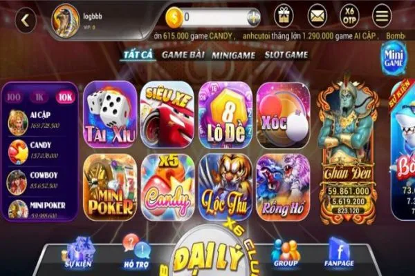X6 Club - Cổng game đánh bài online X6 Club x6-club-1