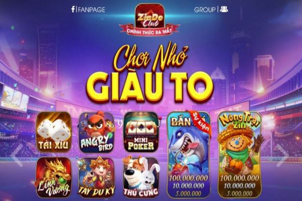 Zindo Club - Khám phá game bài bom tấn quay hũ đổi thưởng zindo-club-3