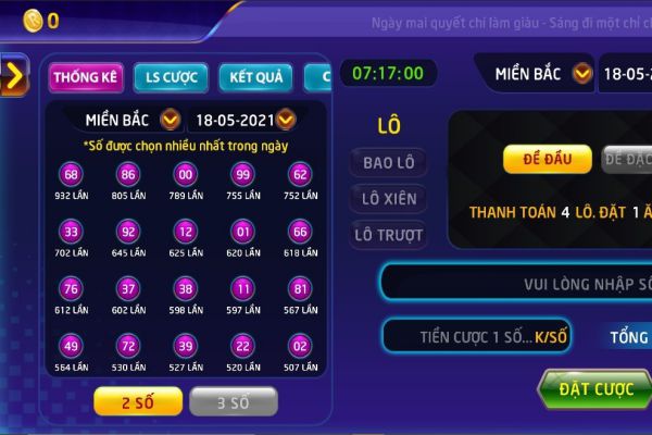 Lô đề 1 ăn 900 tại RikVIP - ghi nhớ các mẹo chơi luôn thắng lo-de-1-an-900-tai-rikvip-2