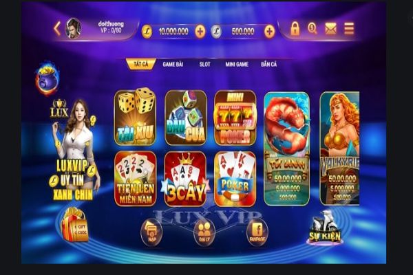LuxVIP - Review về sân chơi game đổi thưởng LuxVIP luxvip-2