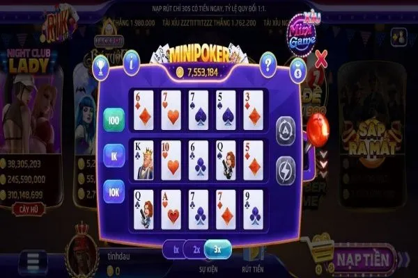 Mini Poker tại RikVIP- Mách bạn các mẹo chơi hiệu quả nhất mini-poker-tai-rikvip-1