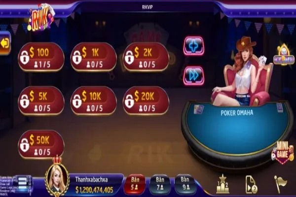 Poker Omaha tại RikVip - chiến thuật chơi tỷ lệ thắng cao poker-omaha-tai-rikvip-1