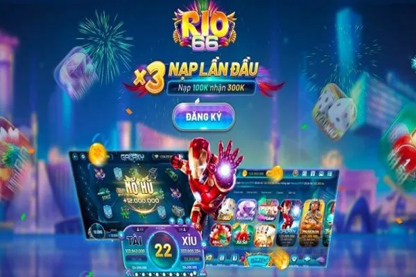 Rio66 - Đánh giá chi tiết về game bài Rio66 - Nạp 1 nhận 3, thả ga kiếm tiền rio66-1