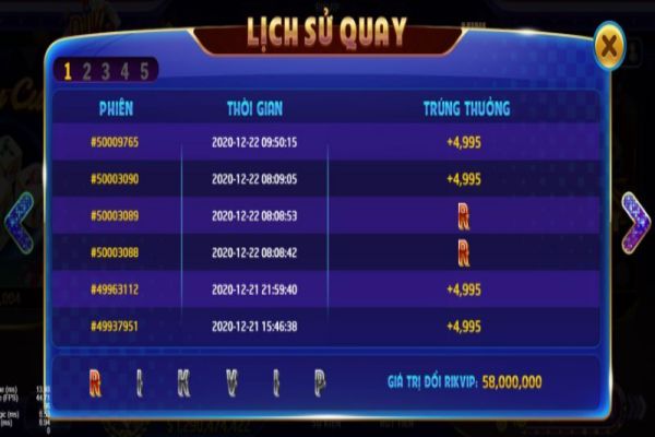 Vòng quay may mắn tại RikVIP - Cách chơi dễ chiến thắng nhất vong-quay-may-man-tai-rikvip-2