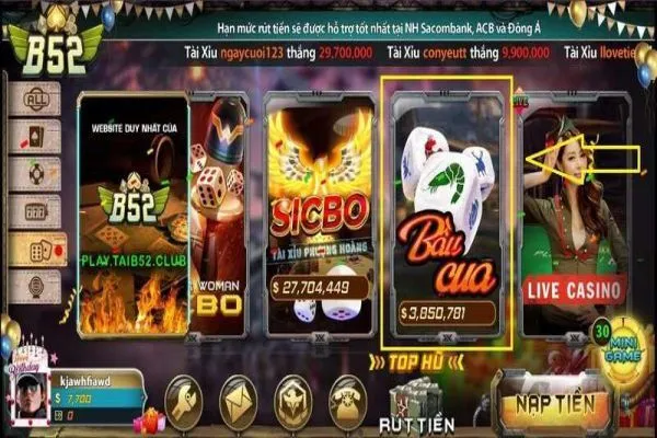 Hướng dẫn cách chơi game Bầu cua tại B52 Club chi tiết nhất bau-cua-tai-b52-club-1
