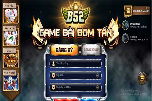 Black Jack tại B52 Club - Hướng dẫn đăng kí cổng game đơn giản và dễ hiểu nhất tham gia blck jack tại b52 club