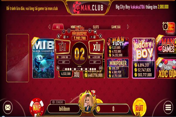 Hướng dẫn chơi game bài Liêng tại Man Club ăn tiền khủng Liêng tại Man Club