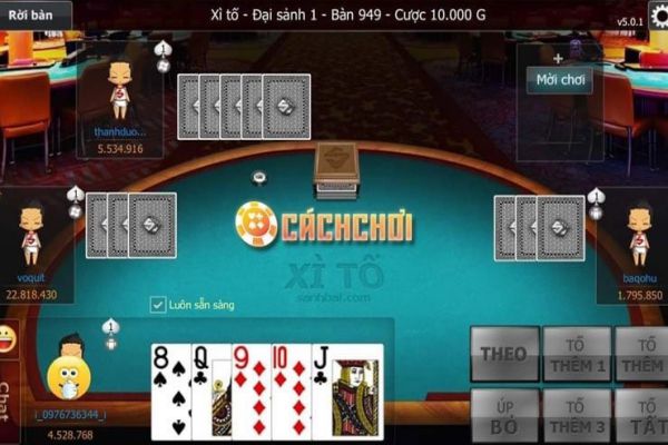 Cách chơi game bài Xì tố tại X8 Club mới nhất cho anh em kinh nghiệm chơi xì tố x8
