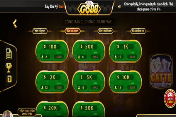 Catte tại Go88 - Hướng dẫn cách chơi đầy đủ và chi tiết catte-tai-go88-2