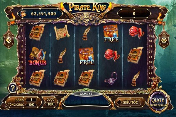 Tìm hiểu cách chơi game Pirate king tại Zowin cực dễ thắng kinh nghiệm chơi pirate king zowin