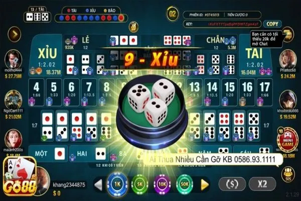 Sicbo tại Go88 - Bí quyết chơi luôn thắng từ chuyên gia sicbo-tai-go88-1