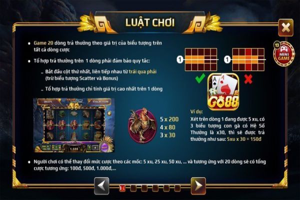 Sơn Tinh Thủy Tinh tại Go88 - Chia sẻ cách chơi dễ hiểu nhất son-tinh-thuy-tinh-tai-go88-2