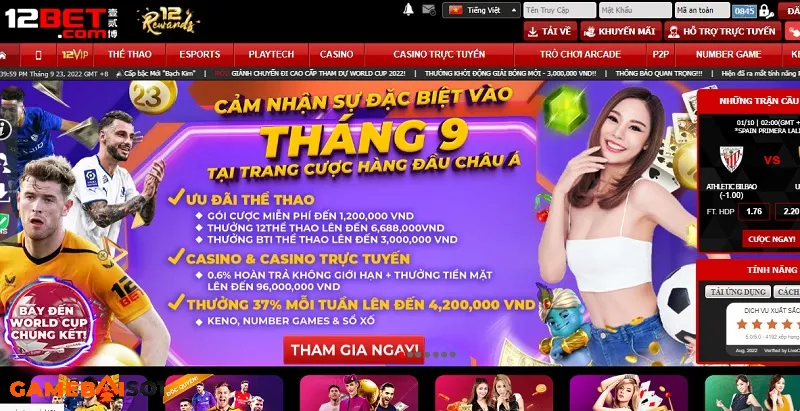 12Bet - Link truy cập vào 12Bet mới nhất, không bị chặn 12bet