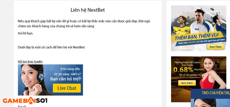NextBet - Nhà cái số 1 Việt Nam - Link truy cập mới nhất 2022 Đội ngũ nhân viên NextBet luôn sẵn sàng phục vụ anh em mọi lúc