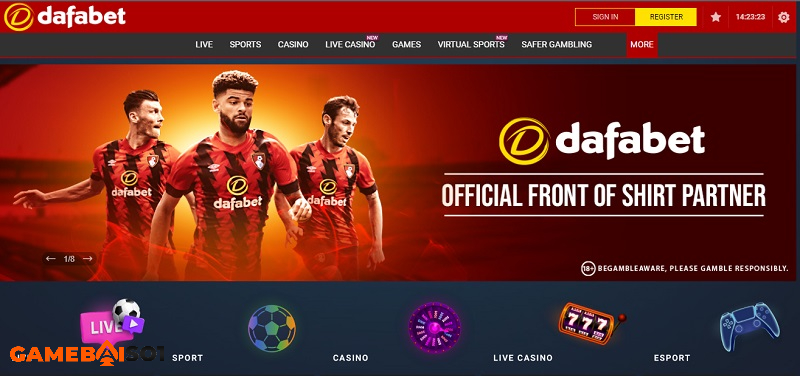 Dafabet - Nhà cái uy tín hàng đầu Châu Á - Link mới update 2022 Nhà cái cá cược uy tín Dafabet thu hút nhiều cược thủ đến trải nghiệm