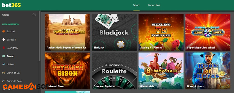 Bet365 - Nhà cái cá cược uy tín - Link vào mới nhất 2022 Kho game tại nhà cái cá cược đa dạng, cực chất lượng