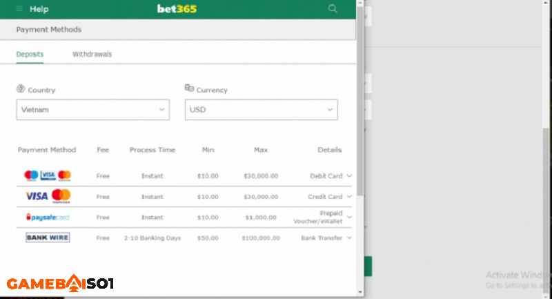 Bet365 - Nhà cái cá cược uy tín - Link vào mới nhất 2022 Có nhiều phương thức thanh toán tiền tệ tại nhà cái uy tín