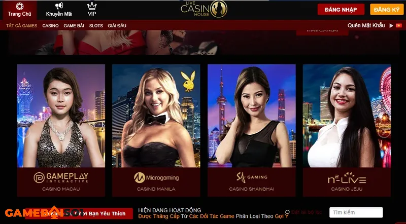 LiveCasinoHouse - Nhà cái cá cược Casino hàng đầu thị trường Nha cai LiveCasinoHouse
