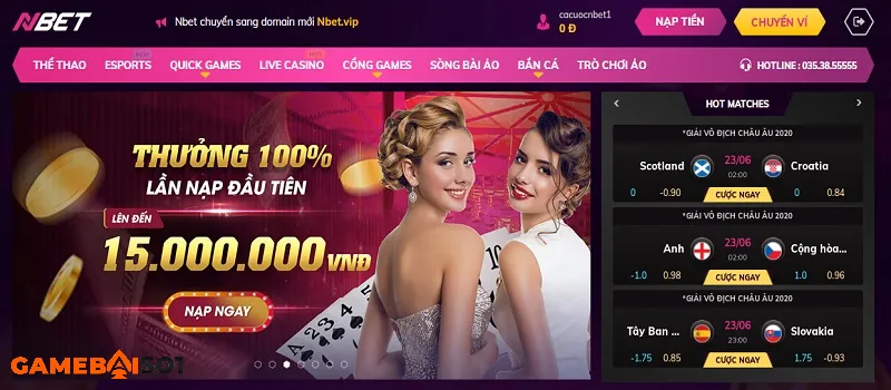 NBet - Nhà cái cá cược chất lượng cao và uy tín hàng đầu Nha cai Nbet