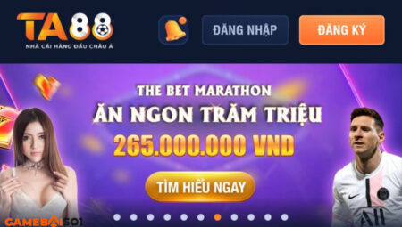 TA88 - Nhà cái cá cược trực tuyến đẳng cấp hàng đầu Nha cai TA88