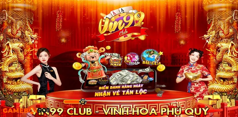 Game đánh bài 99Vin Club - Game bài đẳng cấp vượt thời đại cong game bai 99vin club