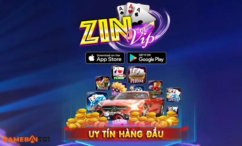 Game đánh bài Zinvip Live - Game bài đỉnh cao thời đại 4.0 cong game bai zinvip live