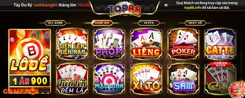 Top88 - Chia sẻ nhưng hiểu biết mới nhất về cổng game năm 2024 game bai top88