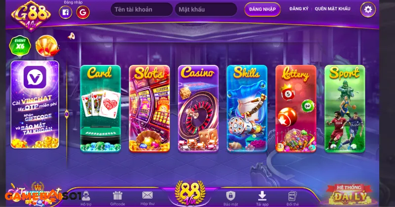 Game bài 1G88 - Cổng game bài chiếm trọn 5 sao đánh giá gioi thieu cong game 1g88