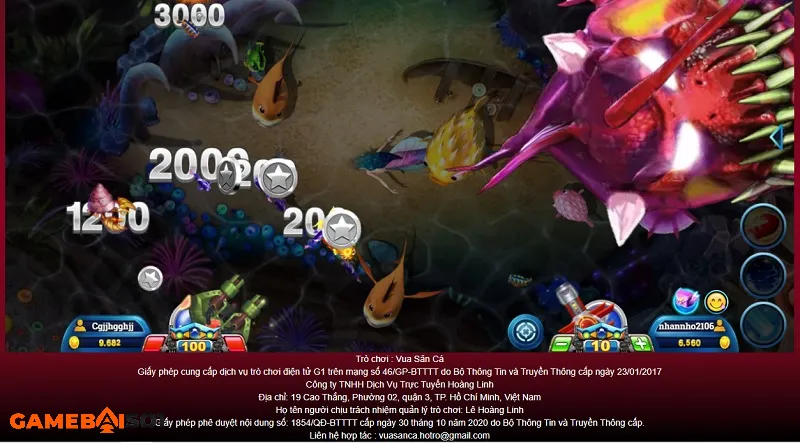 Vua San Ca - Game đổi thưởng online vạn người mê gioi thieu vua san ca